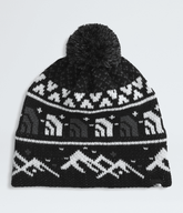 Cabin Ski Tuke TNF Black Jacquard/Pom