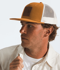 Half Dome Trucker Hat Timber Tan/Leather Patch