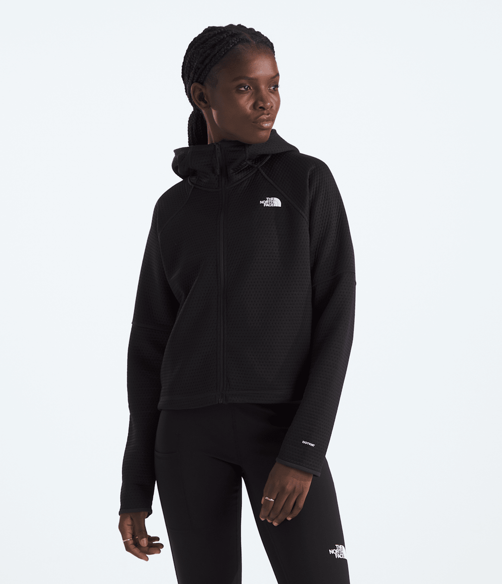 Women’s DOTKNIT™ Thermal Full-Zip Hoodie TNF Black
