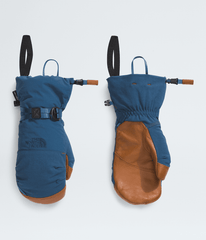Montana Leather Waterproof Mitts Shady Blue/Shady Blue Heather