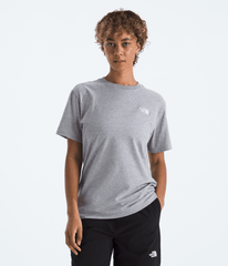 Women’s Evolution Simple Dome Relaxed Short-Sleeve Tee TNF Pale Grey Heather