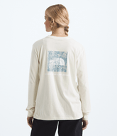 Women’s Evolution Box NSE Fill Long-Sleeve Tee—Graphic White Dune