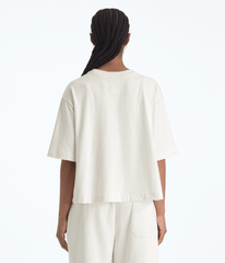 Women’s TNF™ Red Box Short-Sleeve Boxy Tee White Dune