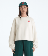 Women’s TNF™ Red Box Crew White Dune
