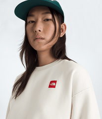 Women’s TNF™ Red Box Crew White Dune