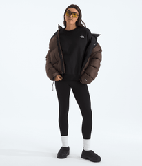 Women’s Evolution Simple Dome Oversized Crew TNF Black