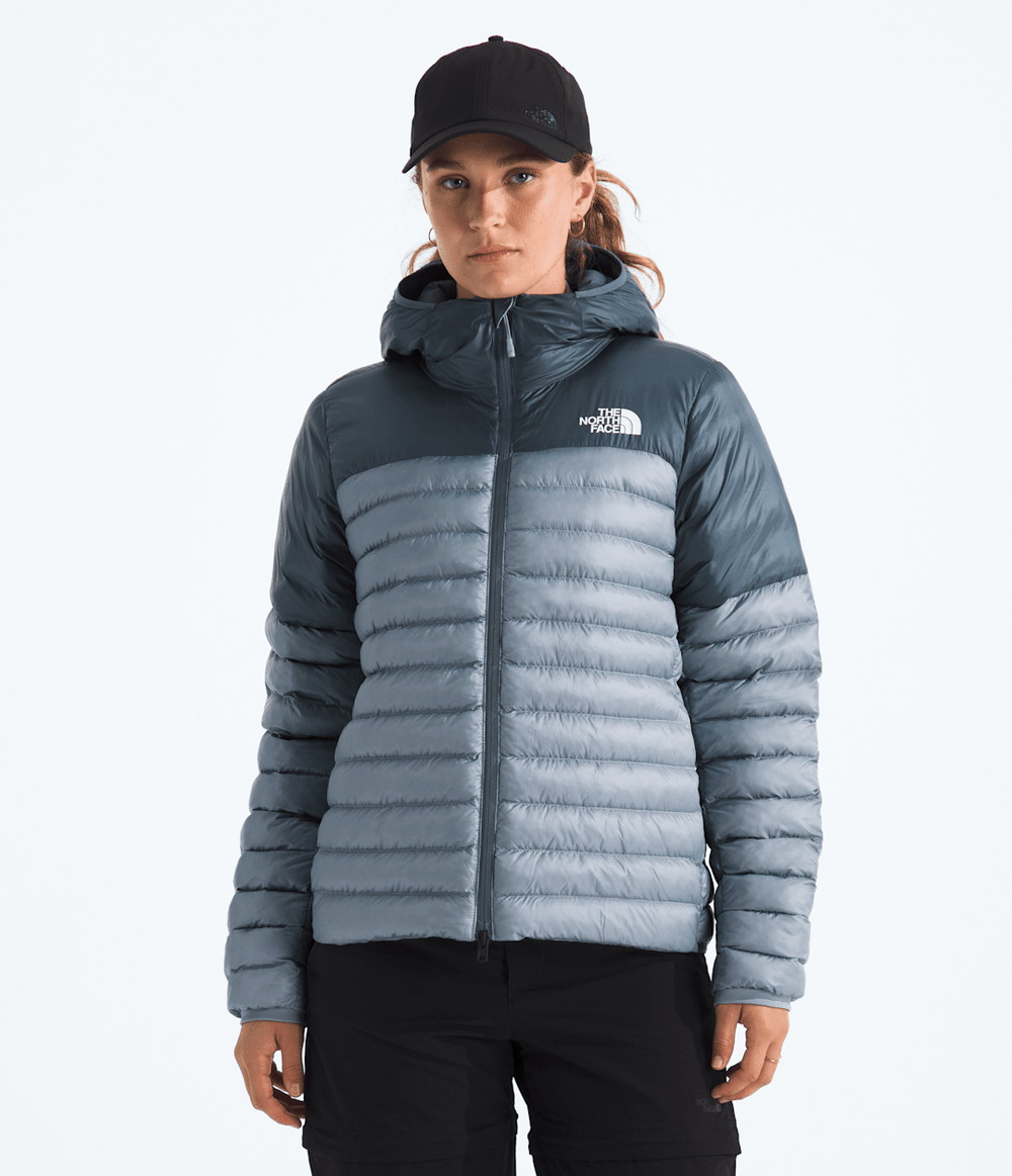 Women’s Terra Peak Hoodie Frost Grey-Granite Grey