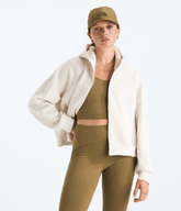 Women’s Jaida Full-Zip Hooded Jacket White Dune