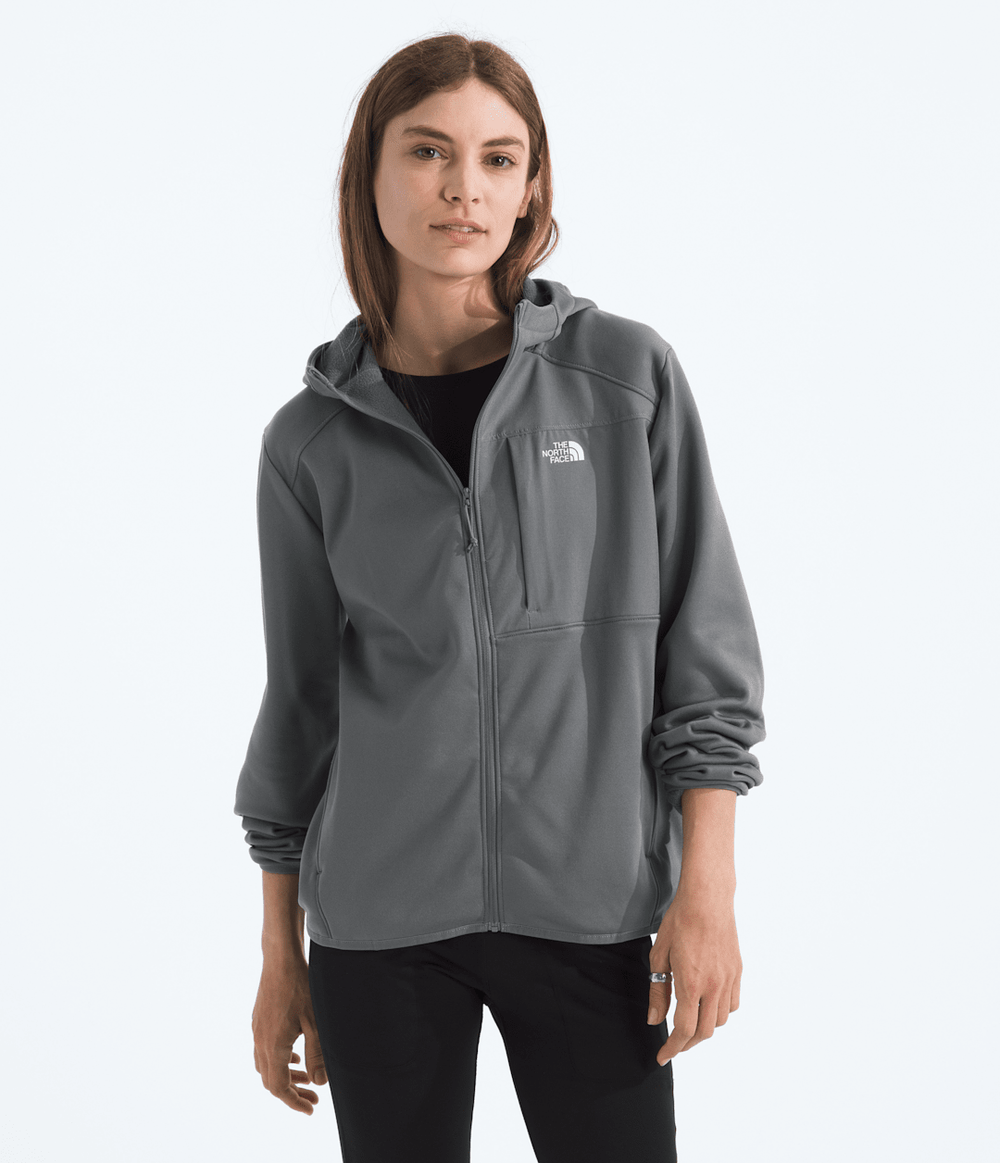 Women’s TNF™ Performance Fleece Full-Zip Hoodie Smoked Pearl