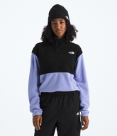 Women’s Glacier Fleece ½-Zip Short Jacket Periwinkle Glow-Tnf Black