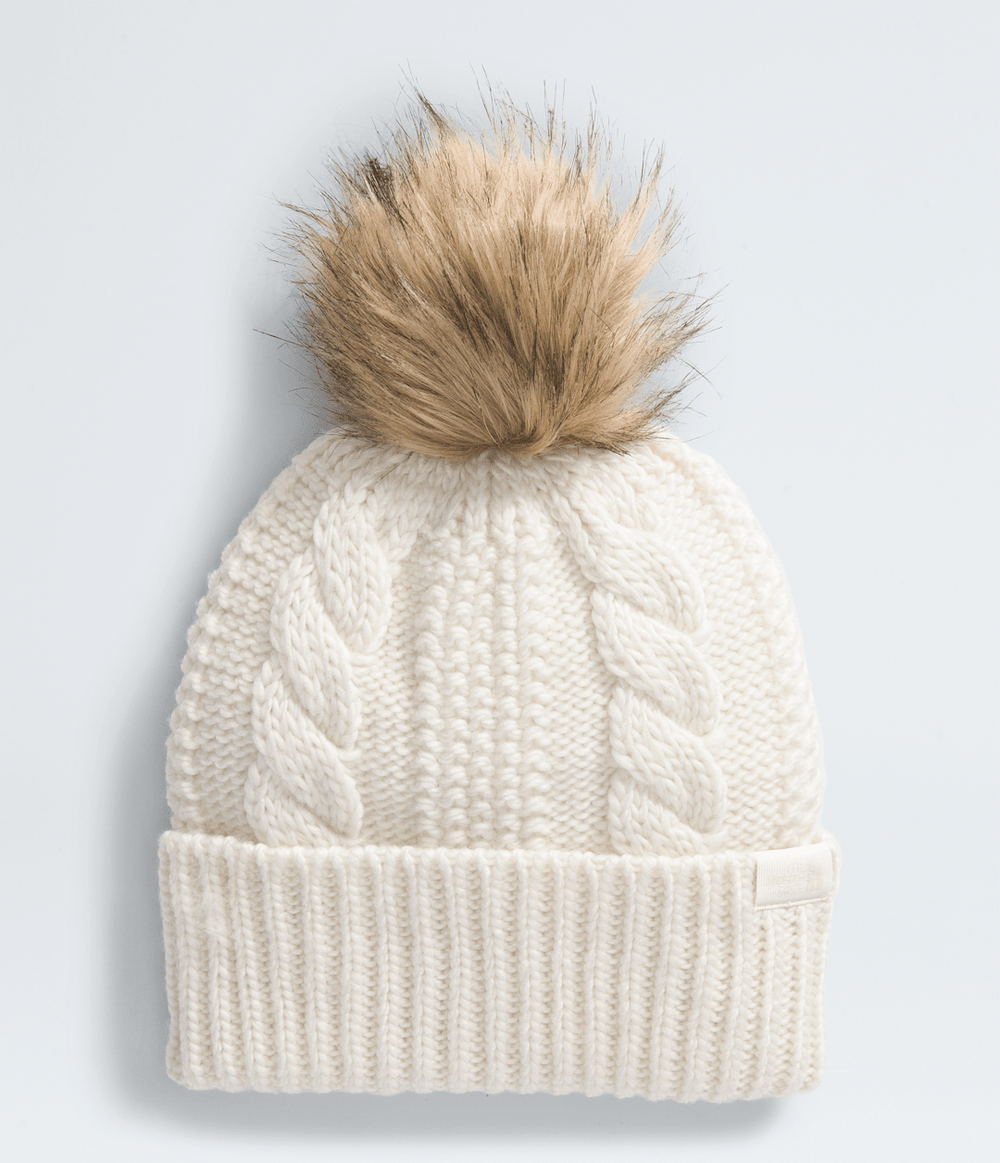 Women’s Oh Mega Fur Pom Beanie White Dune