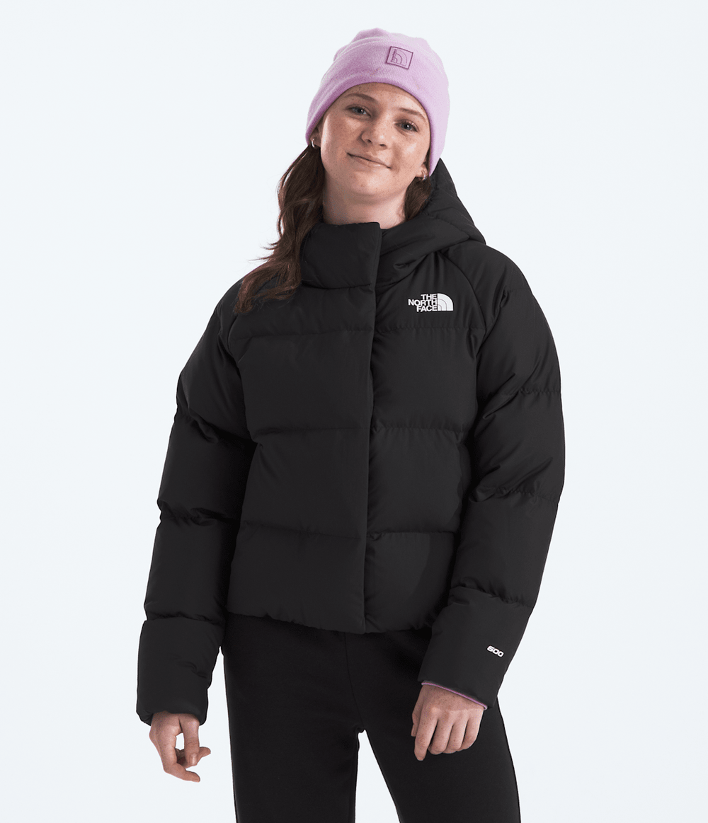 Girls’ North Down Hooded Jacket TNF Black