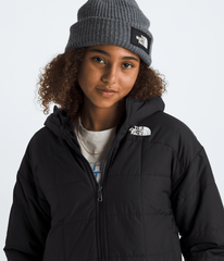 Girls’ Reversible Shasta Short Parka TNF Black