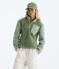 Women’s Yumiori ¼-Zip Jacket Bark Mist/Slate Moss/Astro Lime