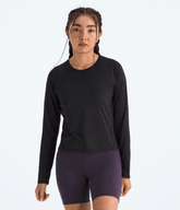 Women’s Jaida Long-Sleeve TNF Black Dark Heather