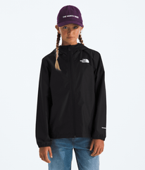 Boys’ & Girls’ Zipline Rain Jacket TNF Black