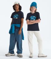 Boys’ & Girls’ Evolution Bubble Cloud Short-Sleeve Tee—Graphic Summit Navy