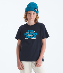 Boys’ & Girls’ Evolution Bubble Cloud Short-Sleeve Tee—Graphic Summit Navy