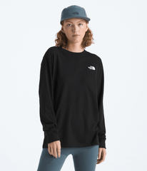 Women’s Evolution Simple Dome Long-Sleeve Tee TNF Black