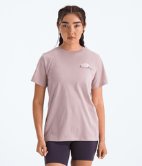 Women’s Monte Regular Short-Sleeve Tee—Graphic Metal Pink