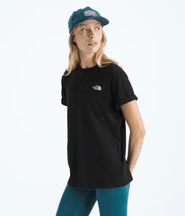 Women’s Evolution Simple Dome Relaxed Short-Sleeve Tee TNF Black