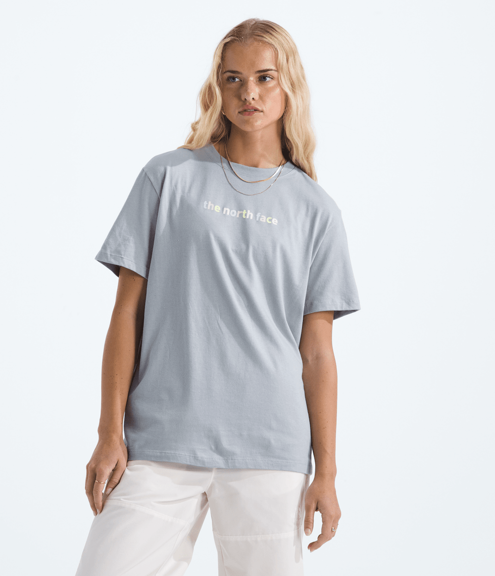 Women’s Evolution Proud Short-Sleeve Tee—Graphic Blue Flax