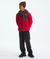 Boys’ Reversible Shasta Full-Zip Hooded Jacket TNF Red/Sumac
