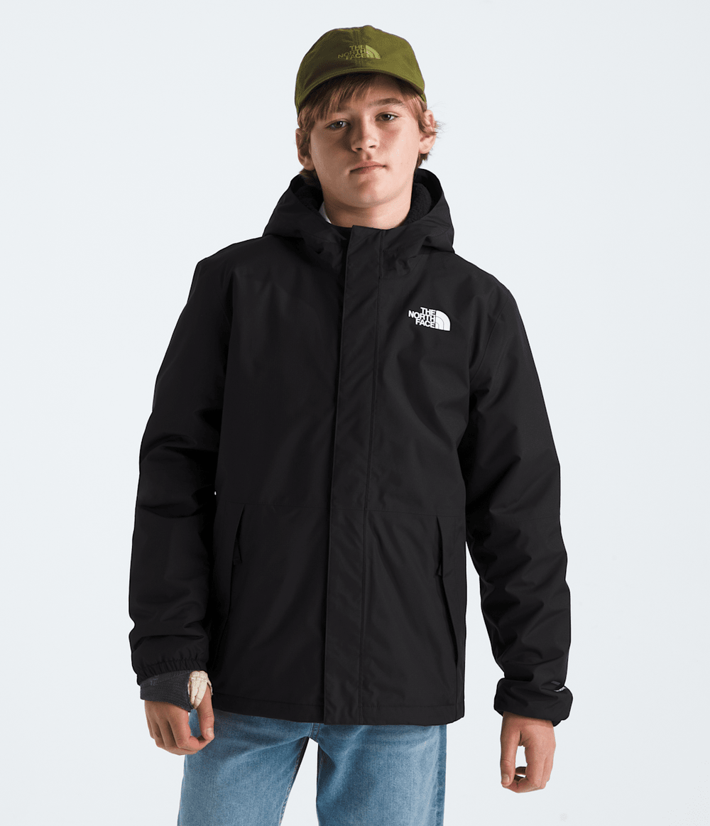 Boys’ Warm Antora Rain Jacket TNF Black/TNF Black