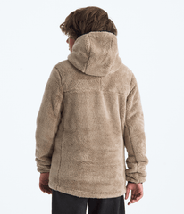 Boys’ Cabin Fleece Hoodie Mushroom Grey/TNF Black