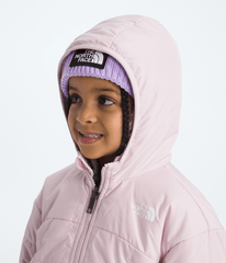 Girls’ Reversible Shasta Full-Zip Hooded Jacket Pale Blossom