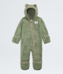 Baby Cabin Fleece One-Piece Bark Mist/Mushroom Grey