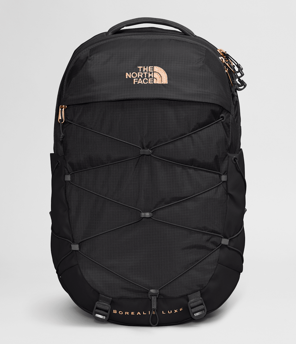Women’s Borealis Luxe Backpack TNF Black/Burnt Coral
