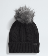 Women’s Oh Mega Fur Pom Beanie TNF Black