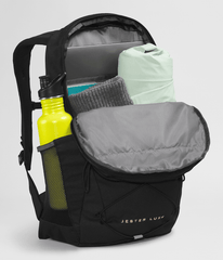 Women’s Jester Luxe Backpack TNF Black Heather/Burnt Coral Metallic