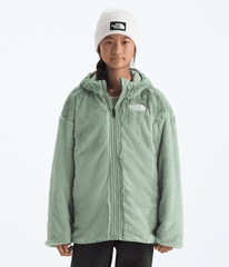 Girls’ Reversible Shasta Short Parka Slate Moss