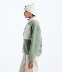 Girls’ Yumiori Full-Zip Jacket Slate Moss/White Dune