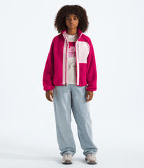 Girls’ Yumiori Full-Zip Jacket Lali Guran/Pale Blossom