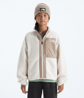 Girls’ Yumiori Full-Zip Jacket White Dune/Mushroom Grey