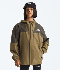 Boys’ & Girls’ Hike Packable Shell New Taupe Green-Cedar