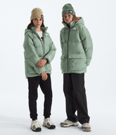 Boys’ & Girls’ North Down Fleece-Lined Short Parka Slate Moss