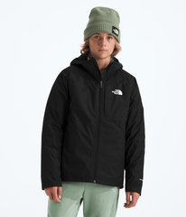 Boys’ & Girls’ Perrito 4-N-1 Hooded Jacket TNF Black