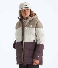 Boys’ & Girls’ Frost Fall Parka Mushroom Grey/White Dune