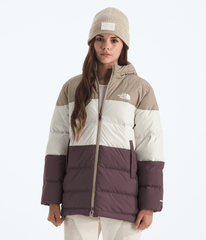 Boys’ & Girls’ Frost Fall Parka Mushroom Grey/White Dune