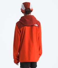 Boys’ & Girls’ Glacier Full-Zip Hoodie Lava Red/Iron Clay