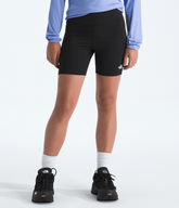 Girls’ Flex Tights Shorts—5'' TNF Black