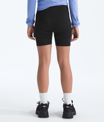 Girls’ Flex Tights Shorts—5'' TNF Black