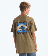 Boys’ & Girls’ Escape The City Regular Short-Sleeve Tee Cedar