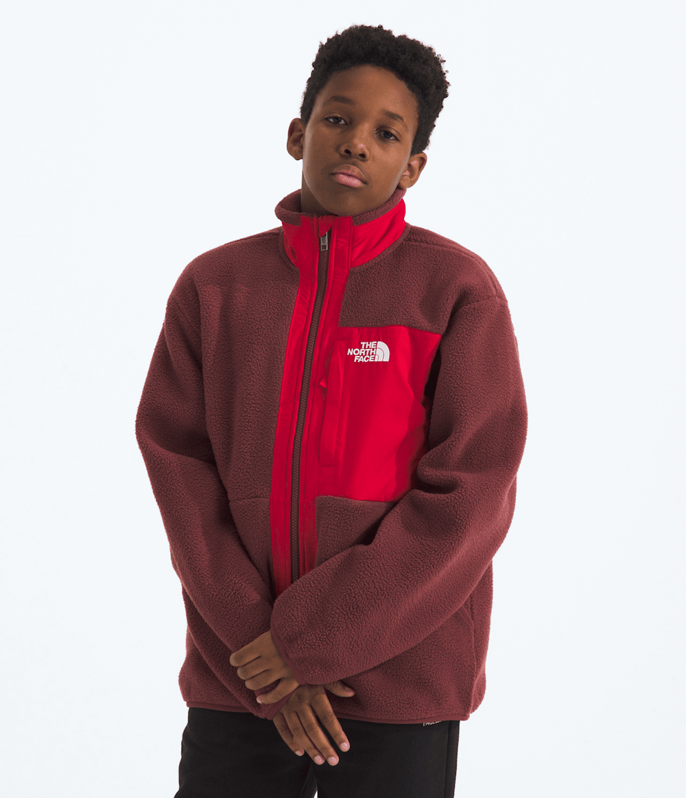 Boys’ Yumiori Full-Zip Jacket Sumac/TNF Red