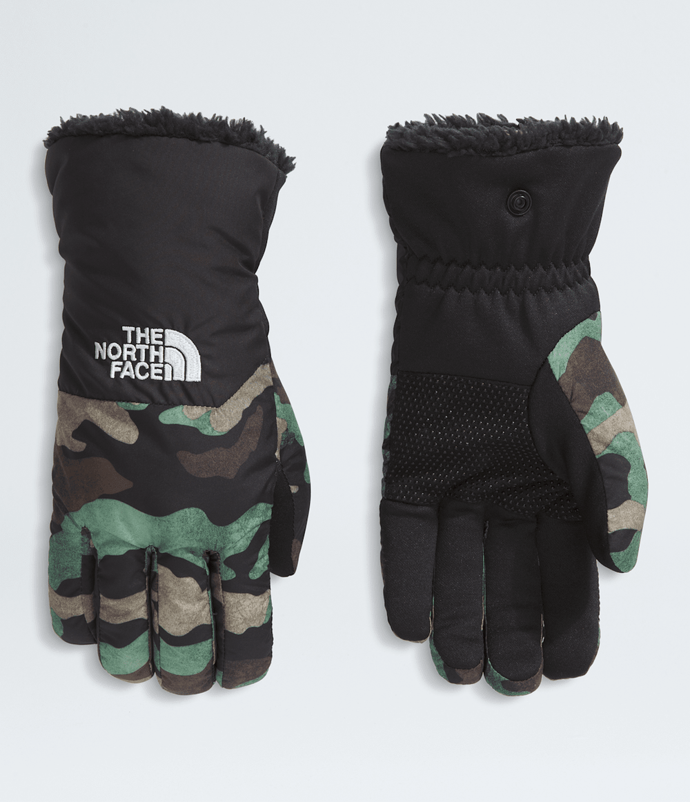 Boys’ Shasta Gloves TNF Black TNF Camo Small Print/TNF Black