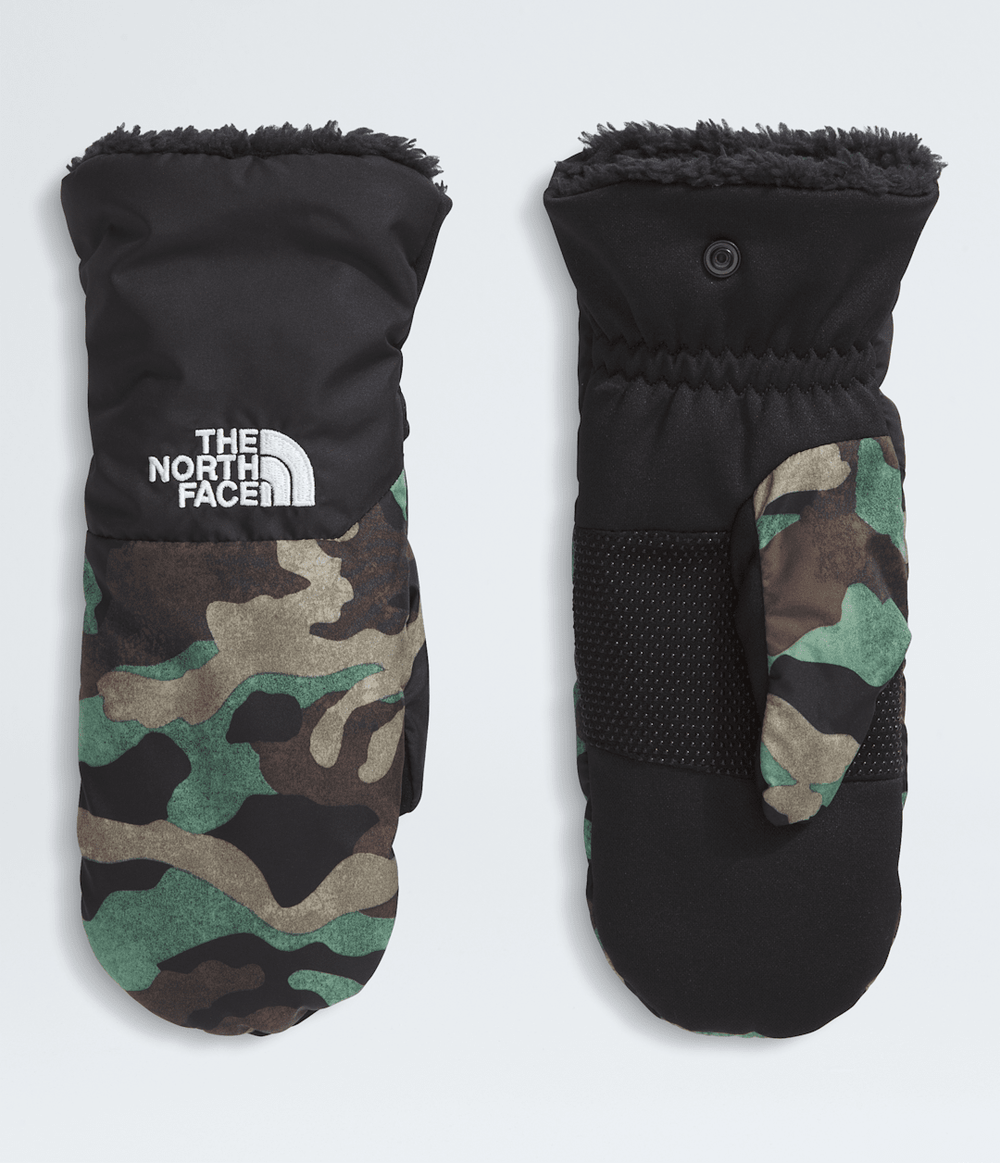 Boys’ Shasta Mitts TNF Black TNF Camo Small Print/TNF Black